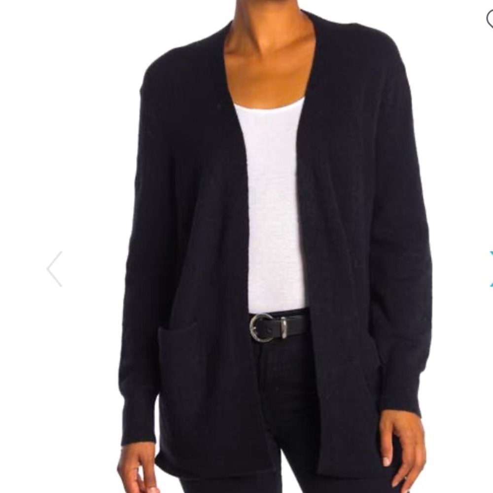 Nwot! Madewell Open Front Black Cardigan Size XS